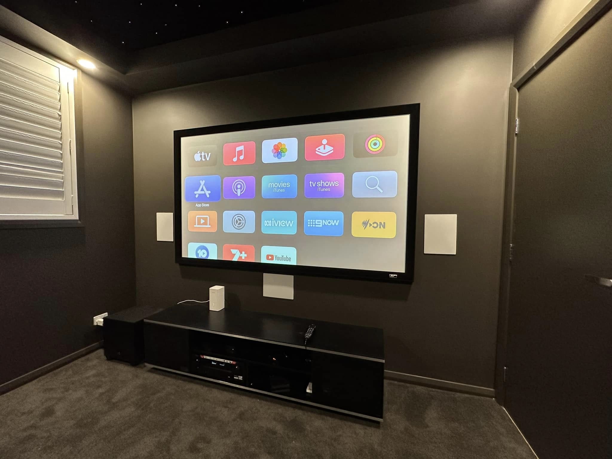Bedroom to Cinema Room Conversion, Toongabbie