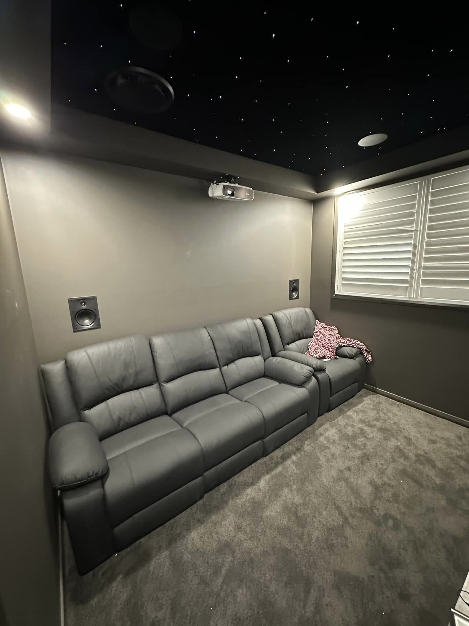 Bedroom to Cinema Room Conversion, Toongabbie