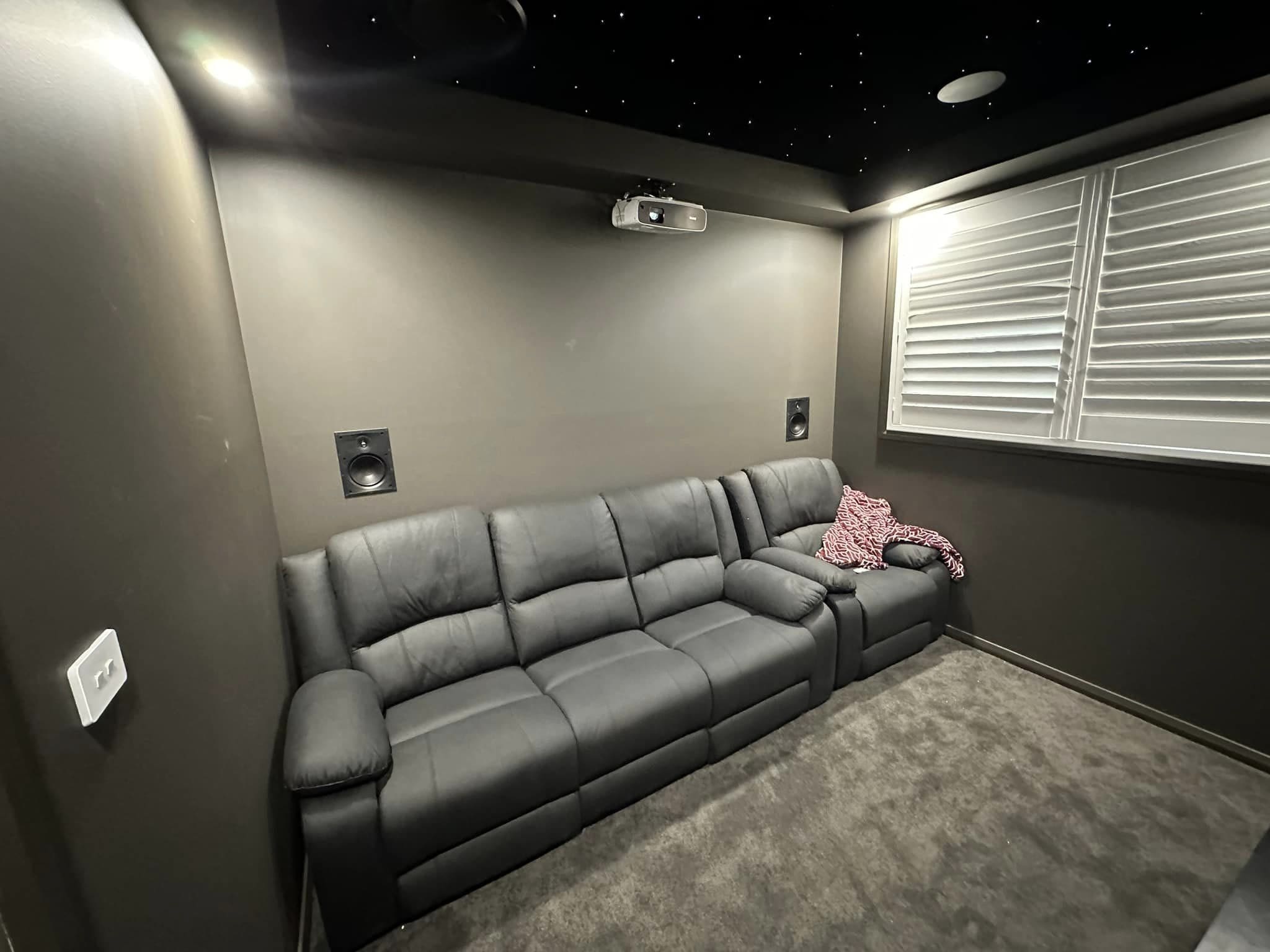Bedroom to Cinema Room Conversion, Toongabbie