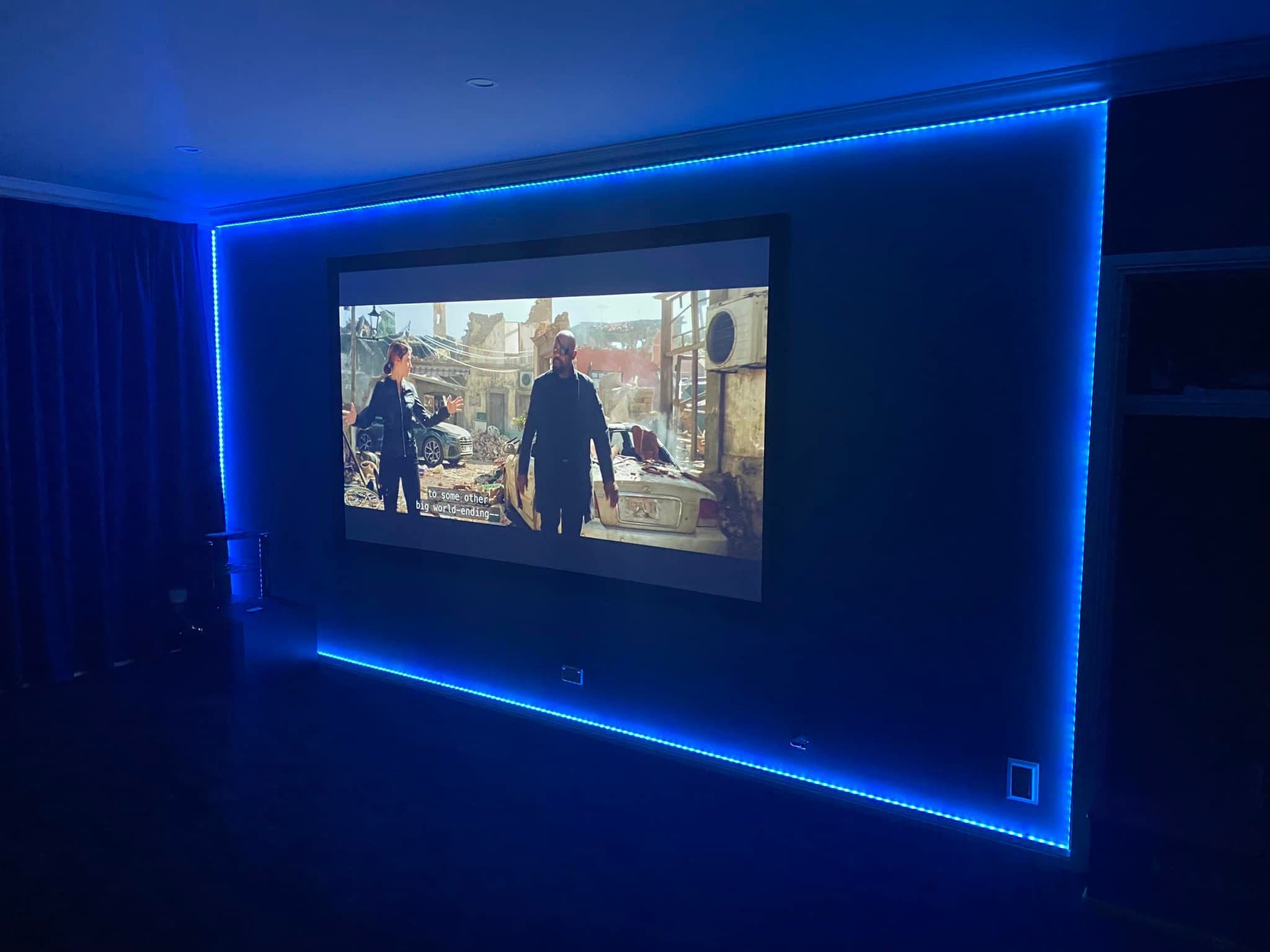 Blue Curtain Cinema Room, Castle Hill