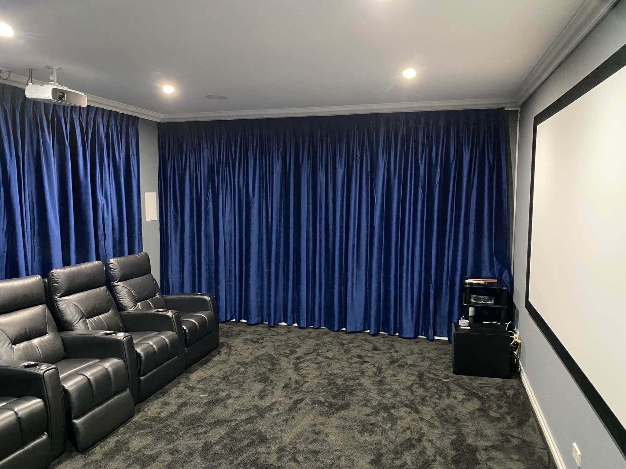 Blue Curtain Cinema Room, Castle Hill