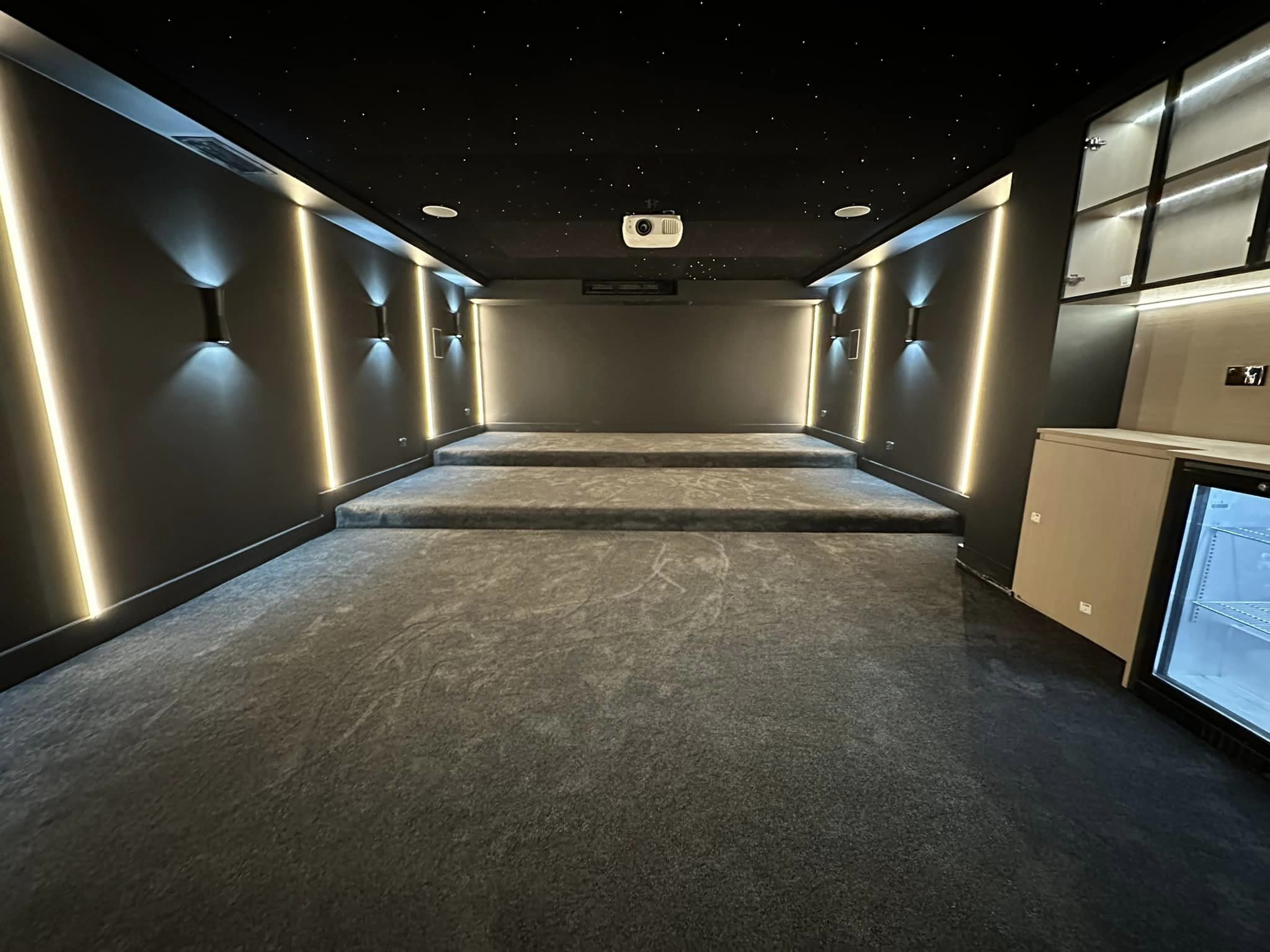 Brand New Cinema Room Installation, Oatley