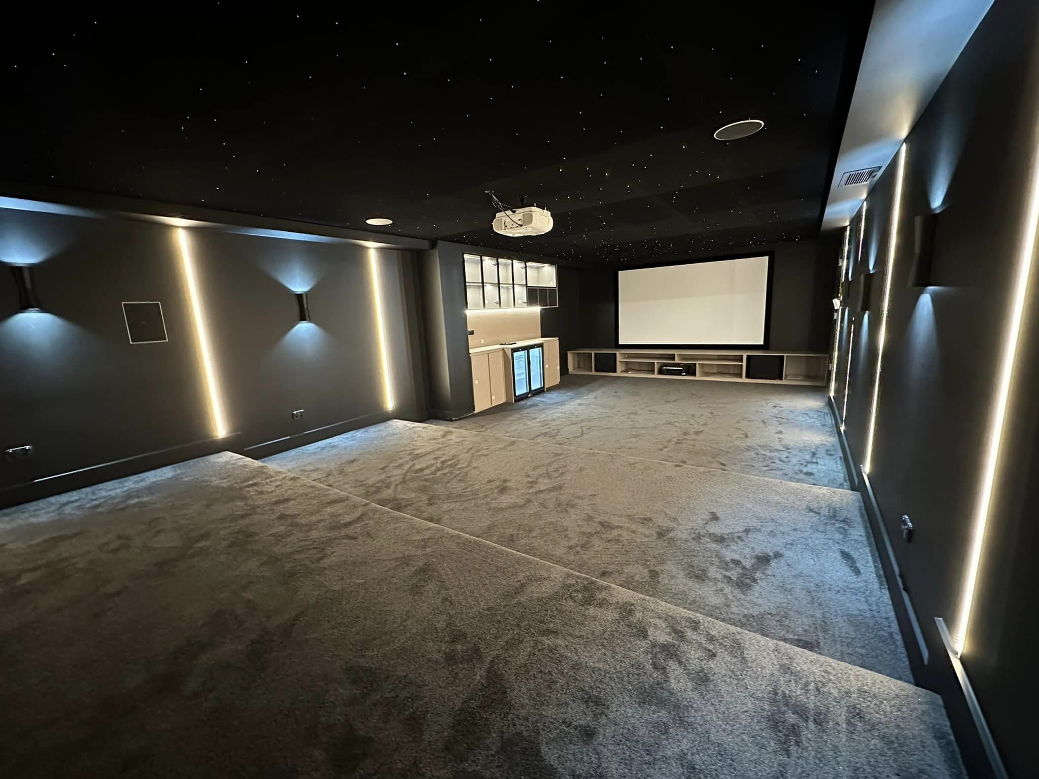 Brand New Cinema Room Installation, Oatley