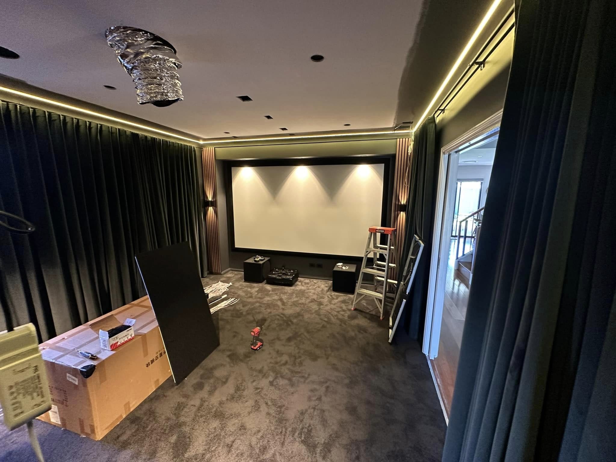 Cinema Room Transformation, Kellyville