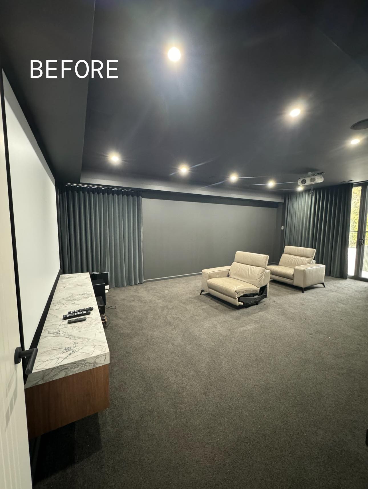 Cinema Room Upgrade, Oatlands