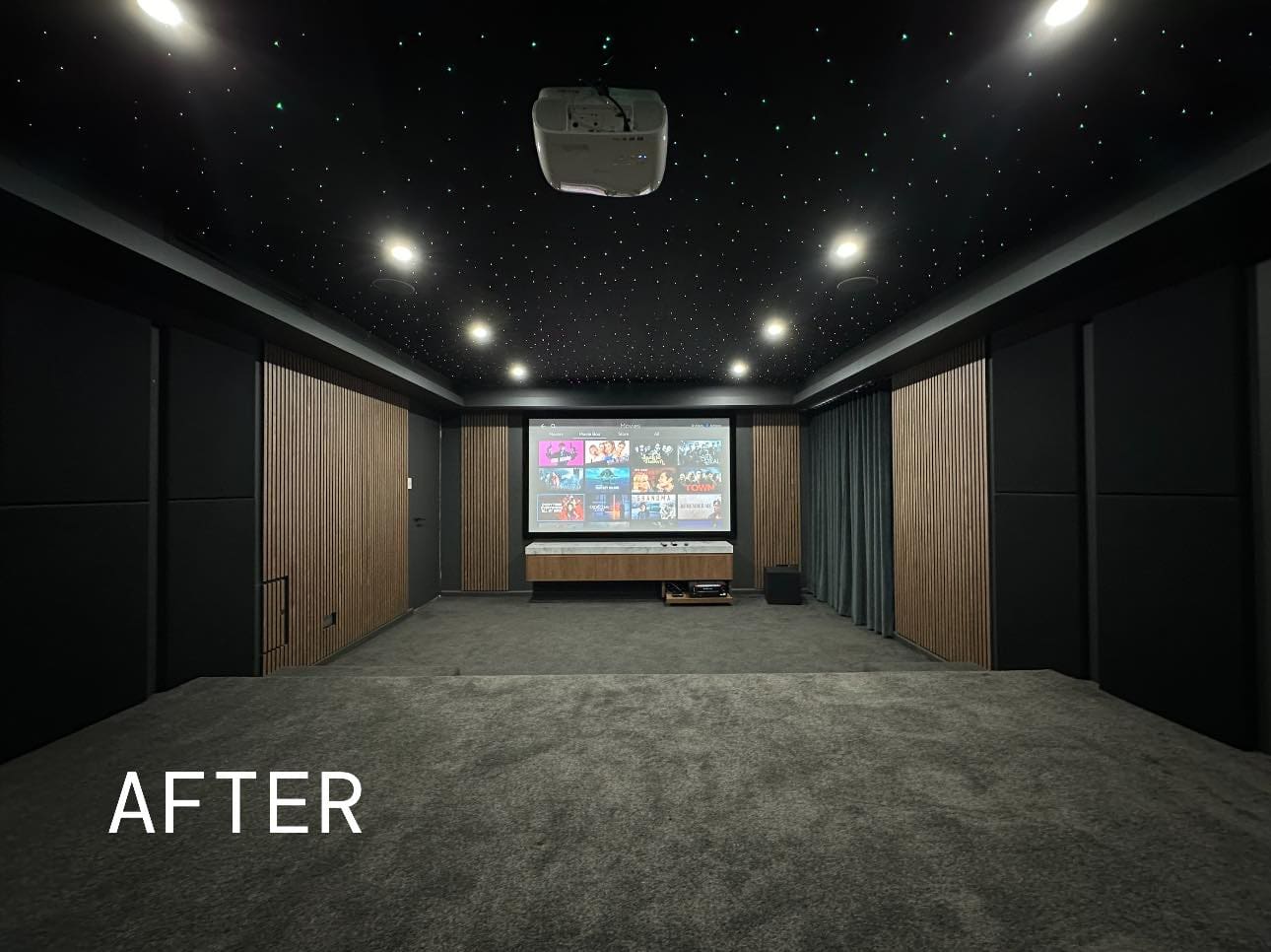 Cinema Room Upgrade, Oatlands