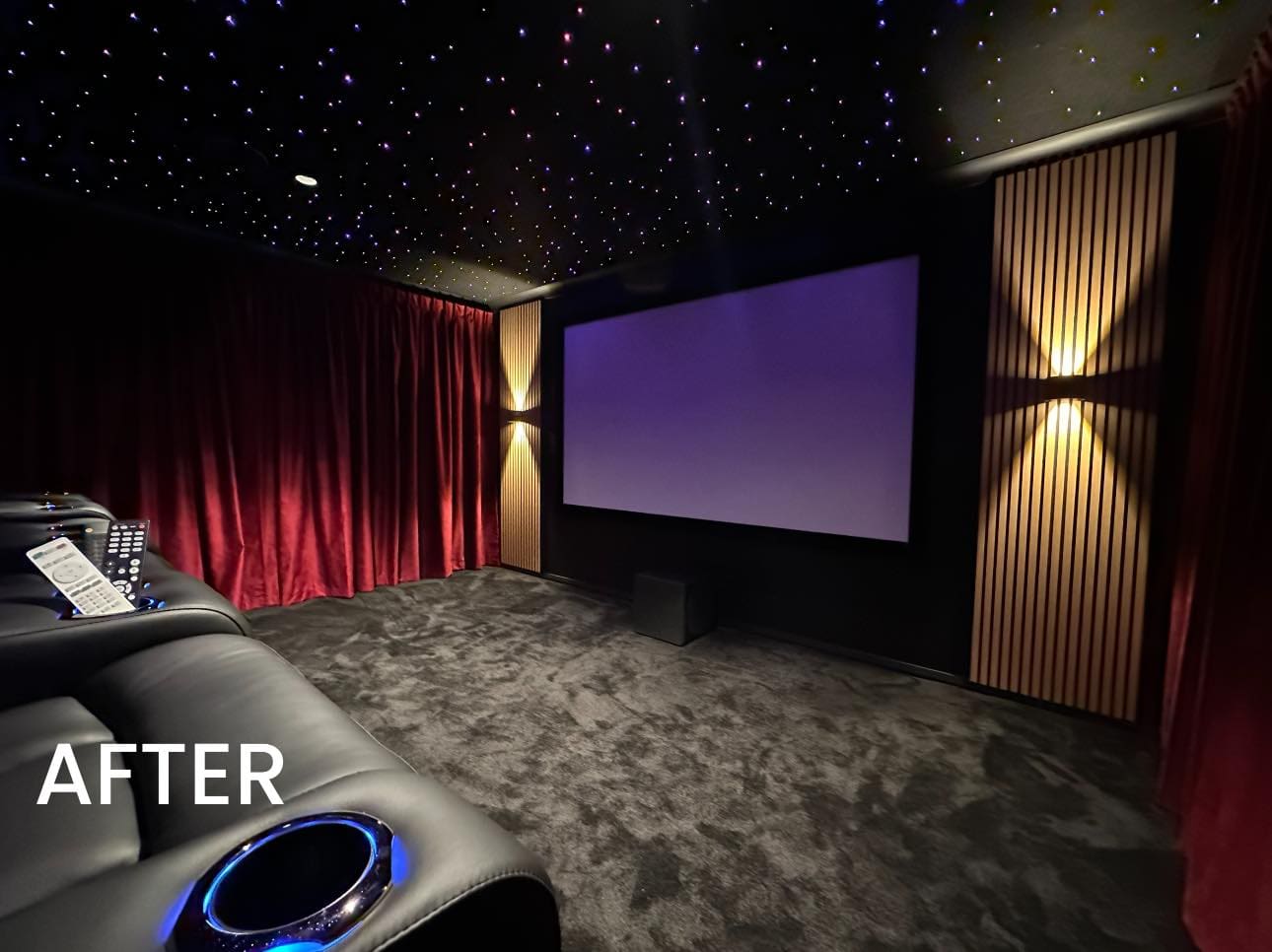 Dream Cinema Room Transformation, Rydalmere