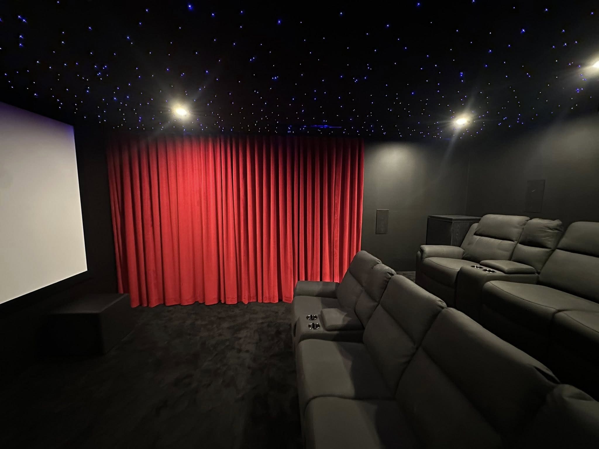 Edensor Park Cinema Room