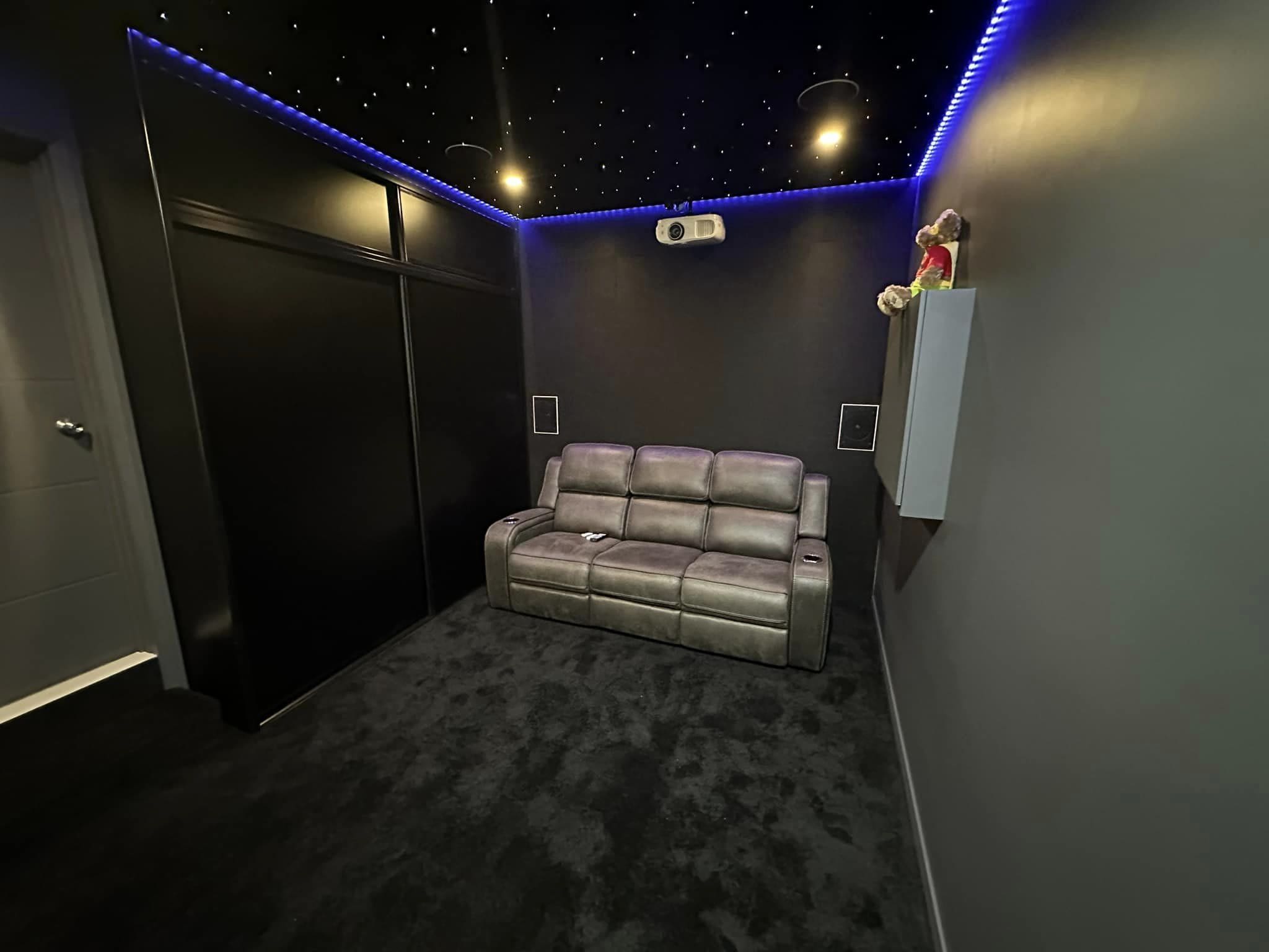 Garage to Home Theatre Conversion, Schofields