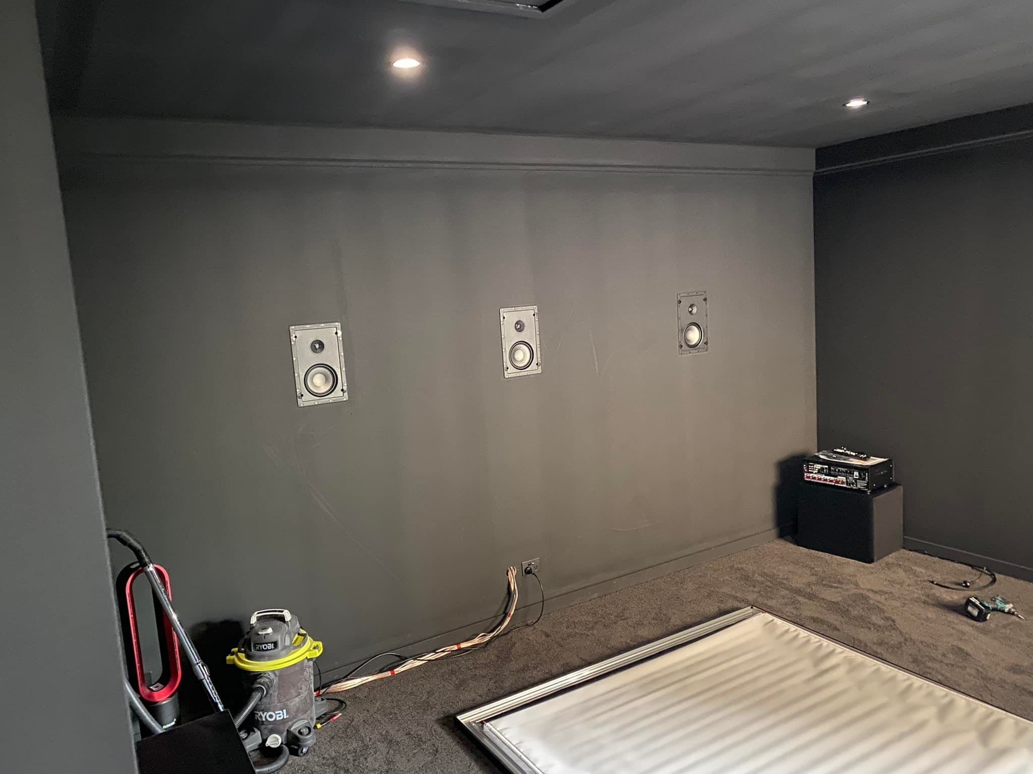Garage to Cinema Room Conversion, Green Valley