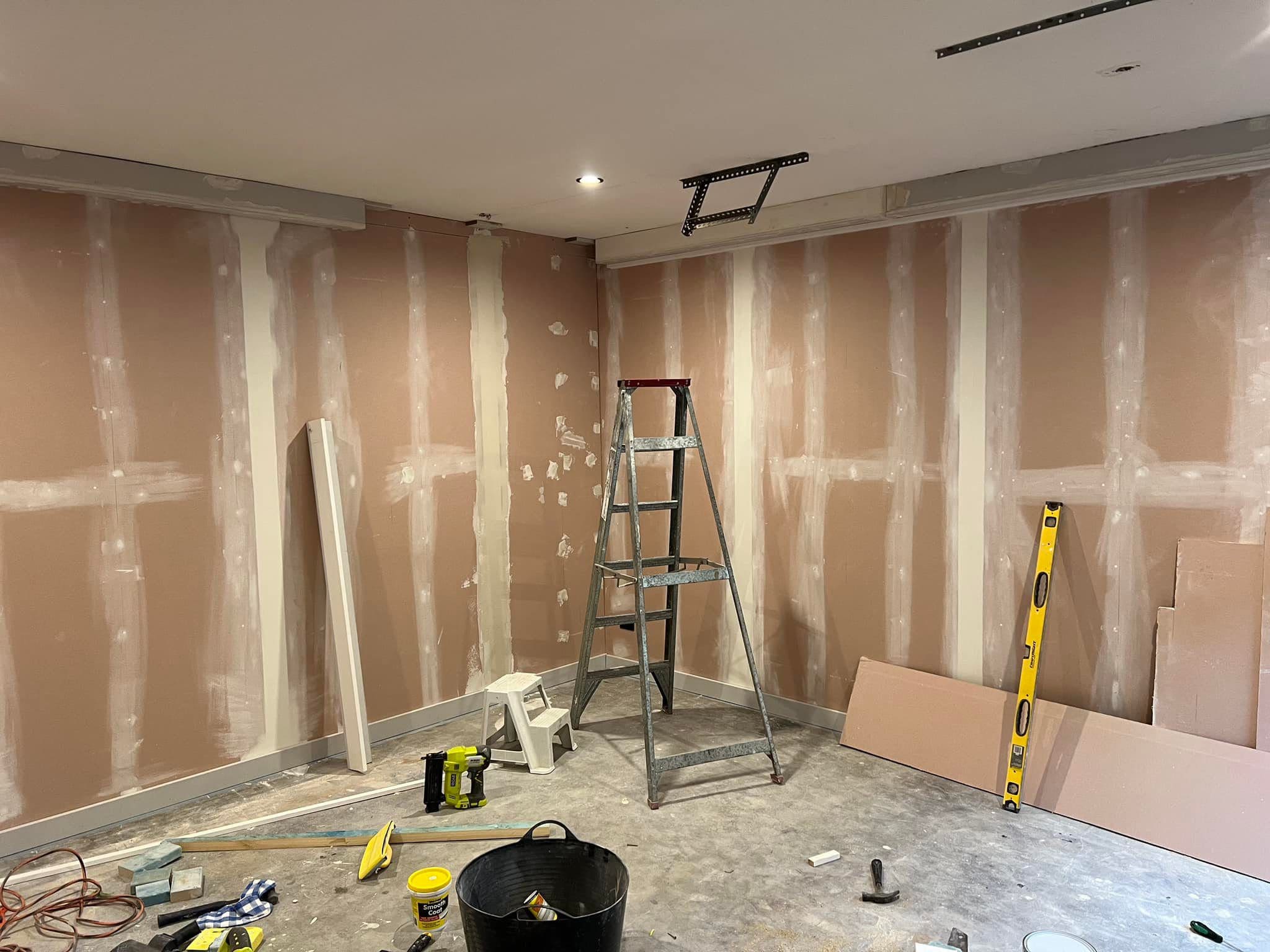Garage to Cinema Room Conversion, Green Valley