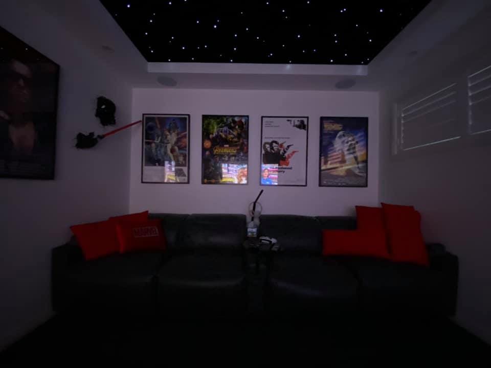 Cinema Room & Starlight Ceiling