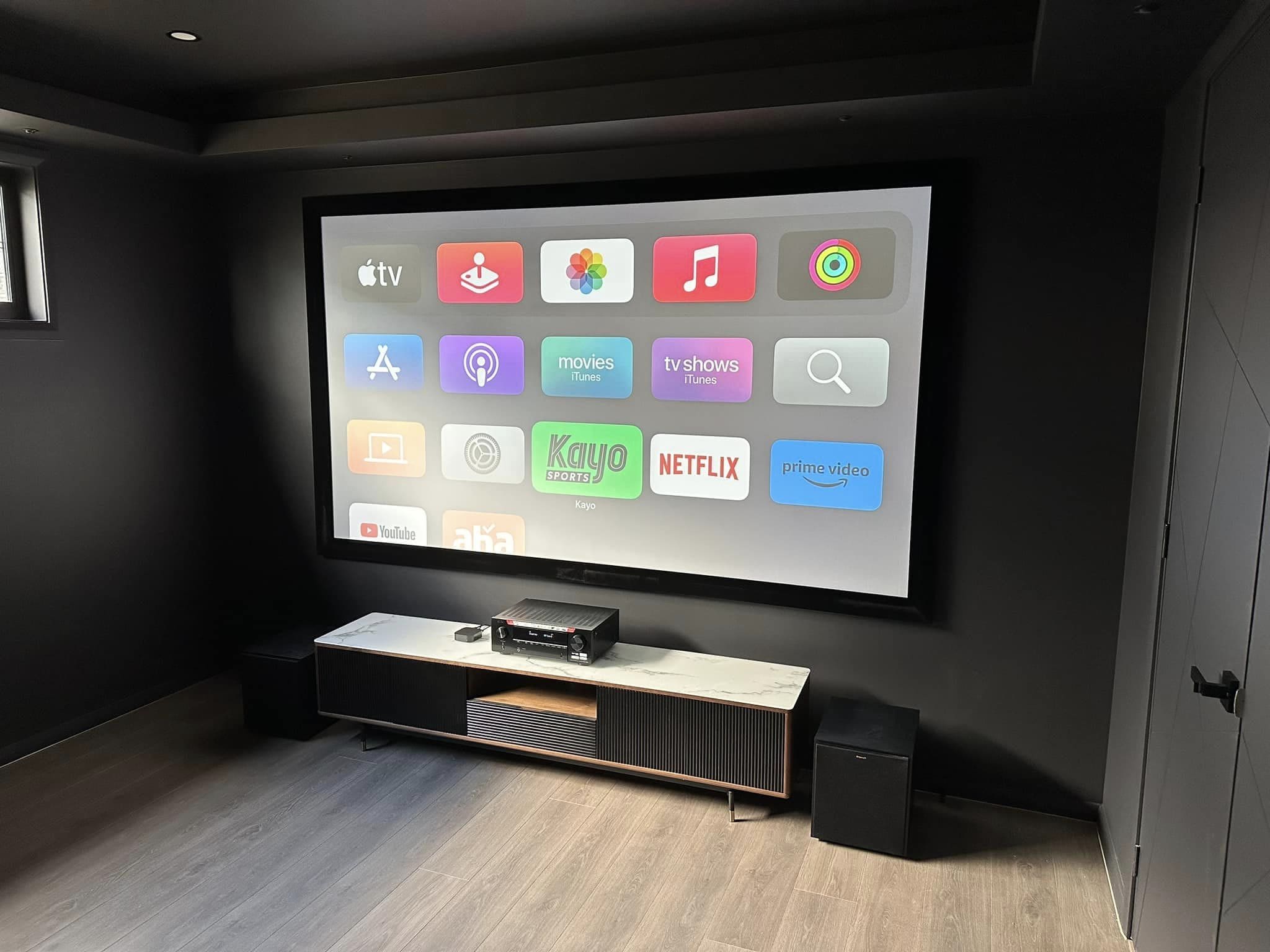 Home Theatre Installation, Austral