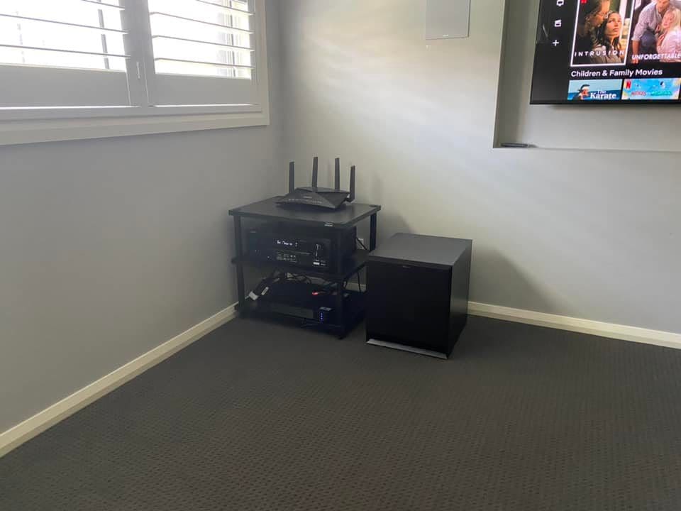Media Room & CCTV Security System, Oran Park