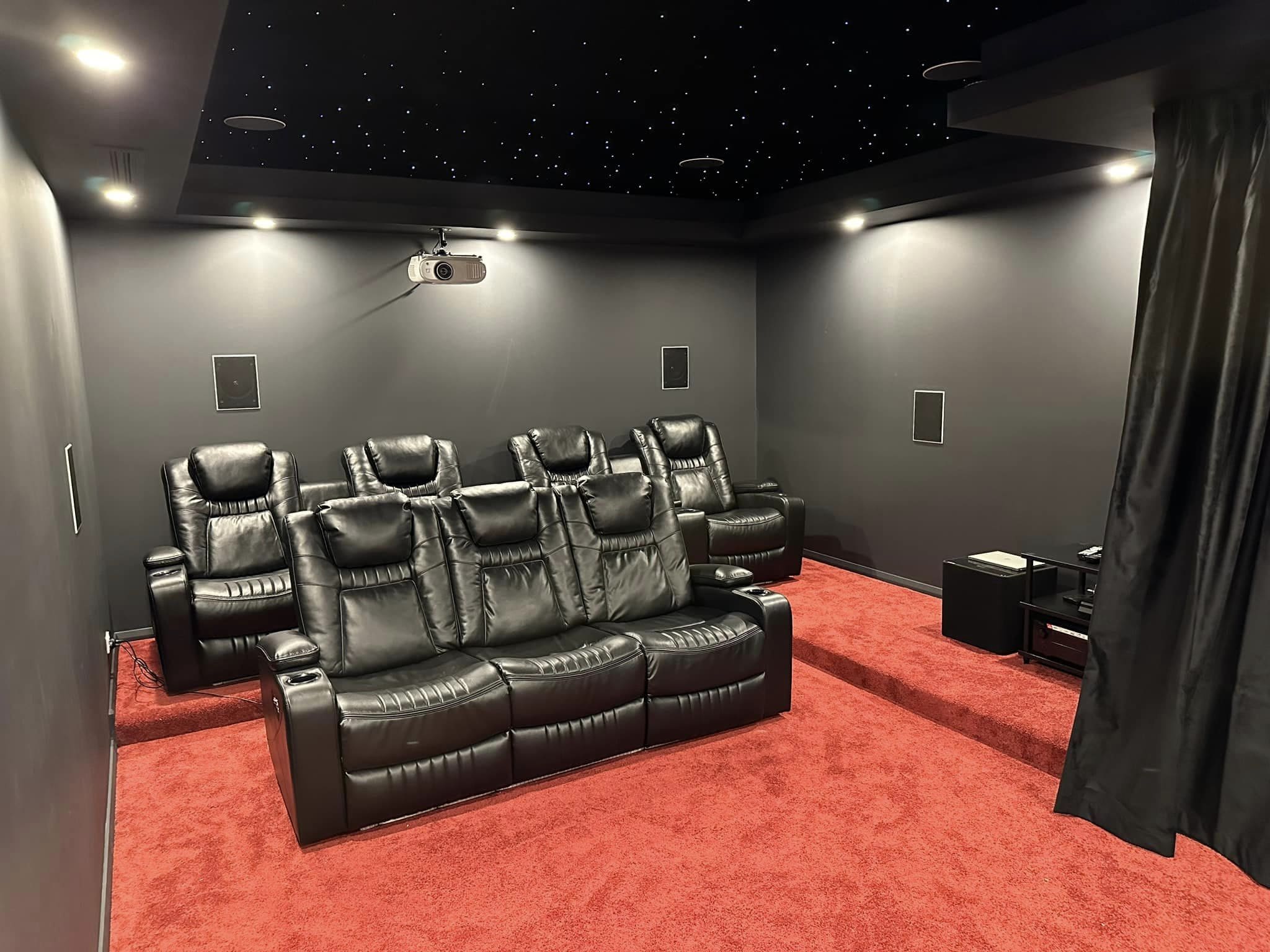 Red Carpet Cinema Room, Box Hill