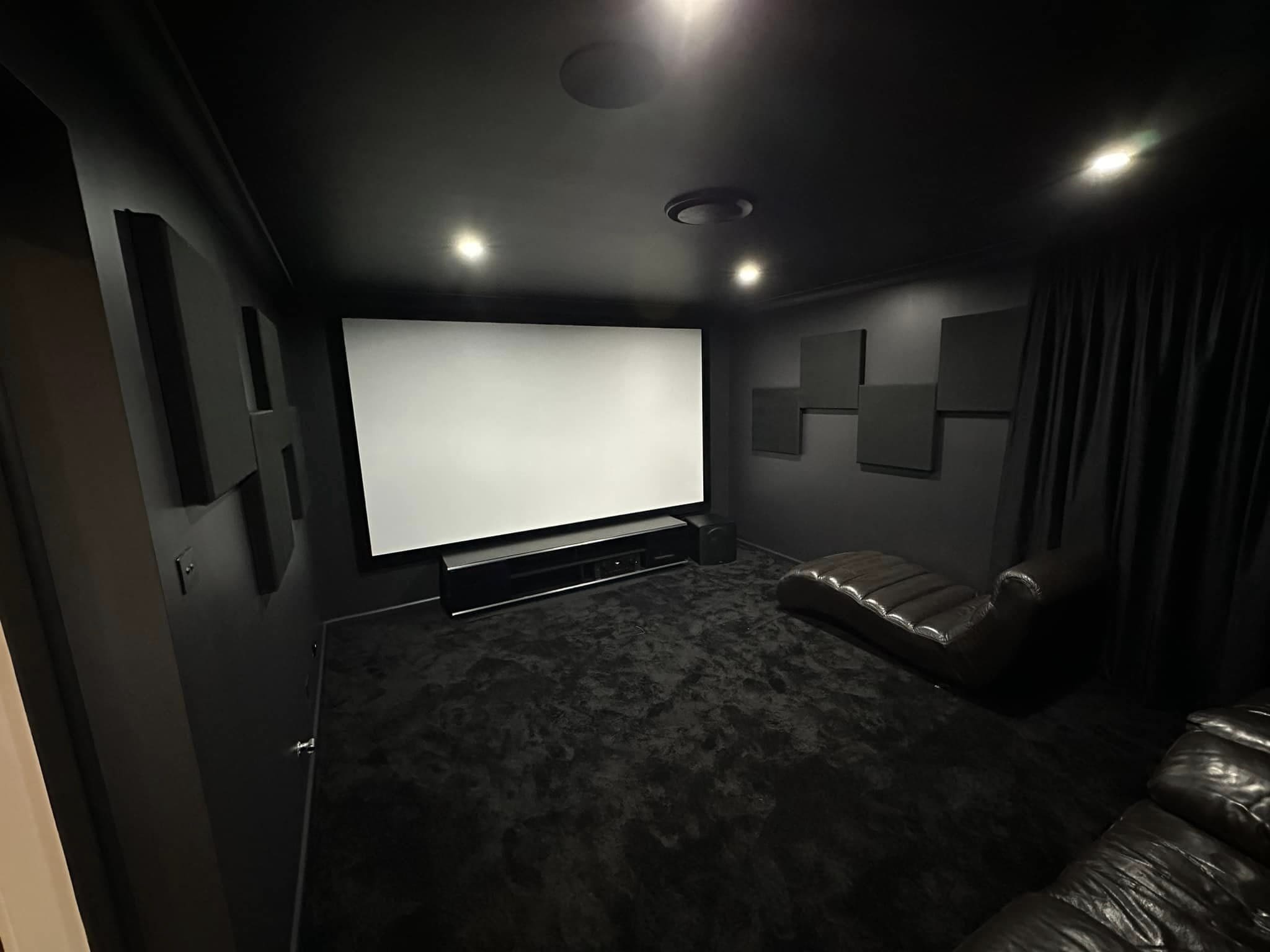 Rumpus Room conversion to Home Cinema, Sydney