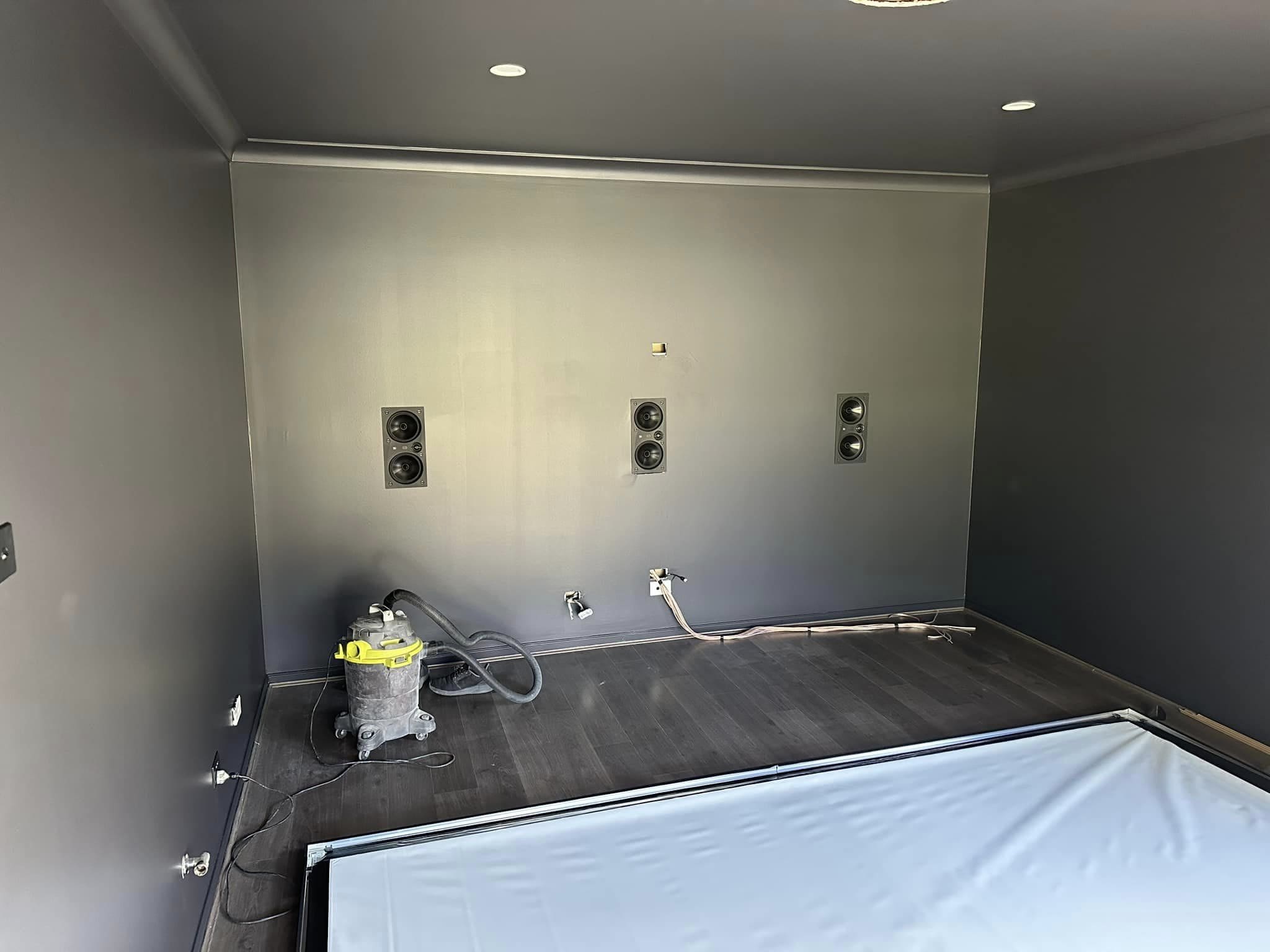 Rumpus Room conversion to Home Cinema, Sydney