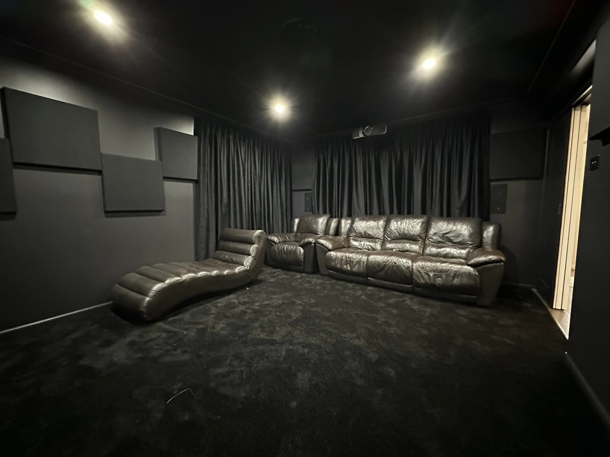Rumpus Room conversion to Home Cinema, Sydney