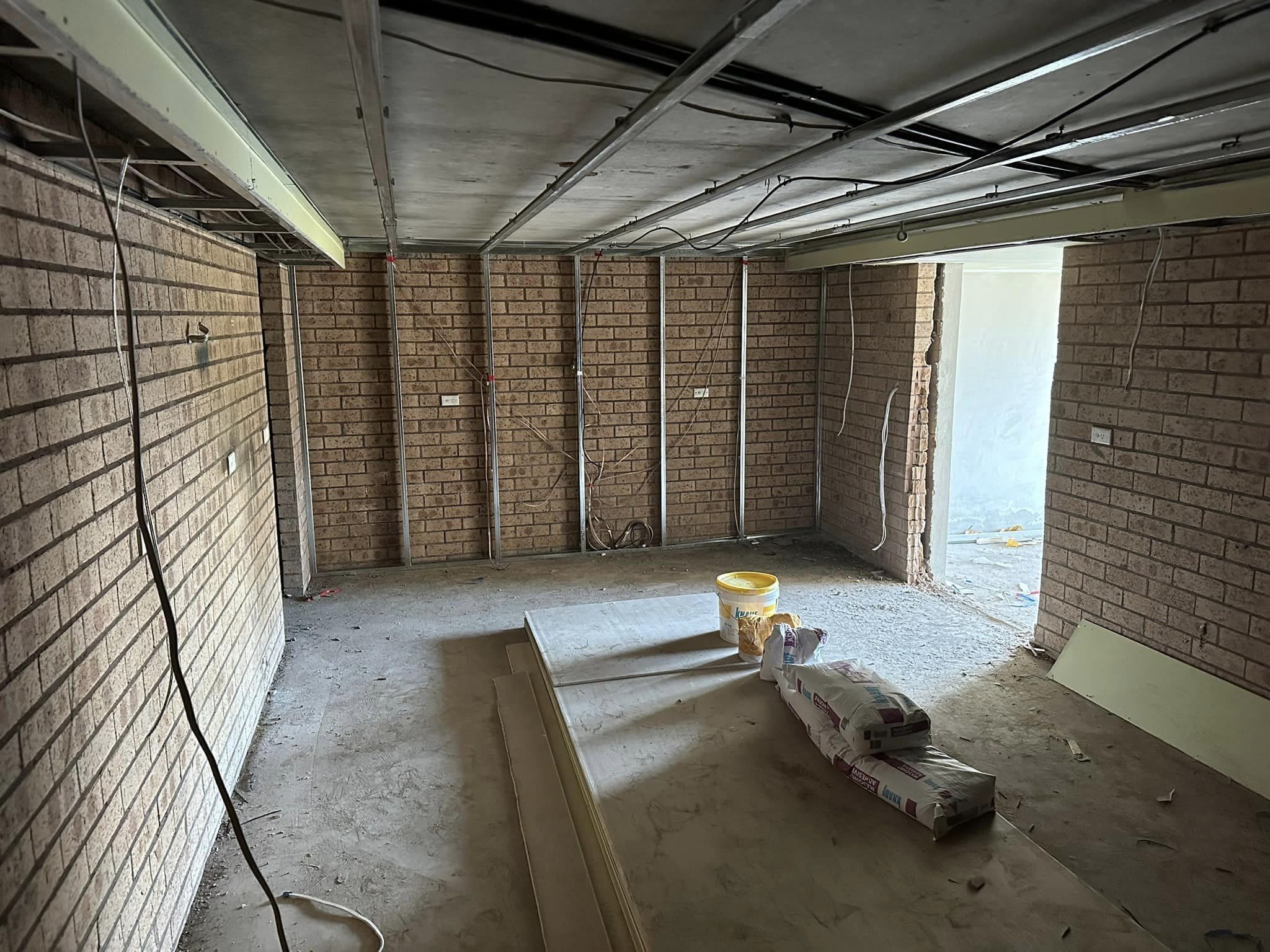Sandy Point Basement to Cinema Room Conversion