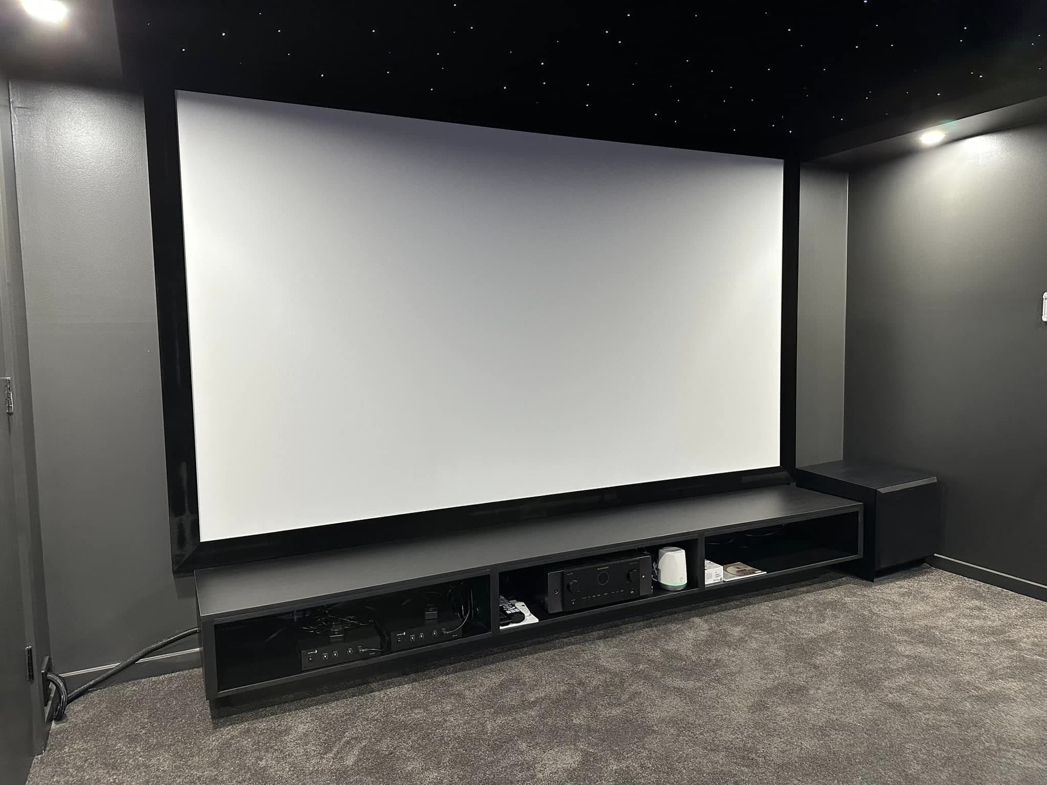 Sandy Point Basement to Cinema Room Conversion