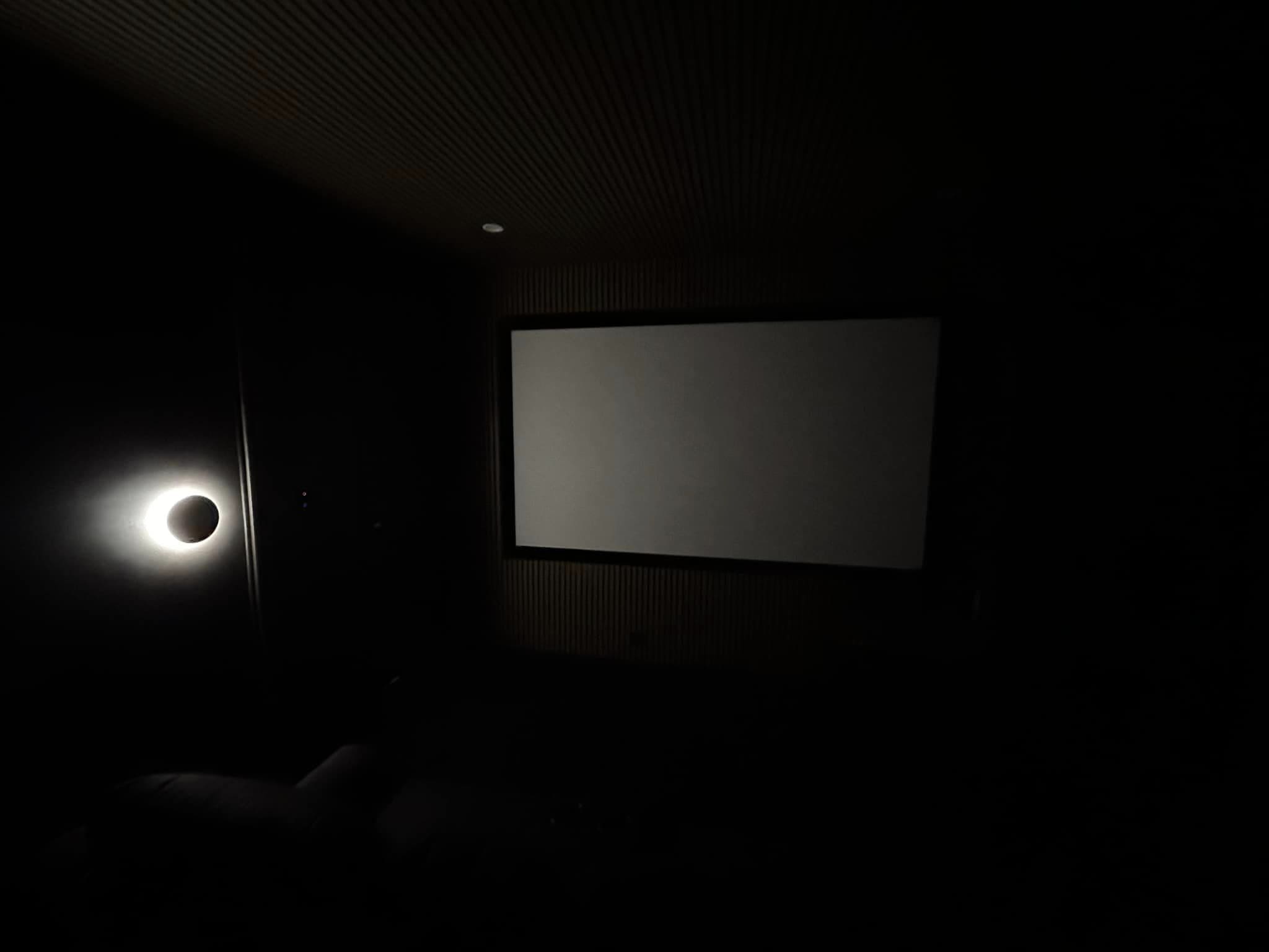 Single Garage to Cinema Room Transformation