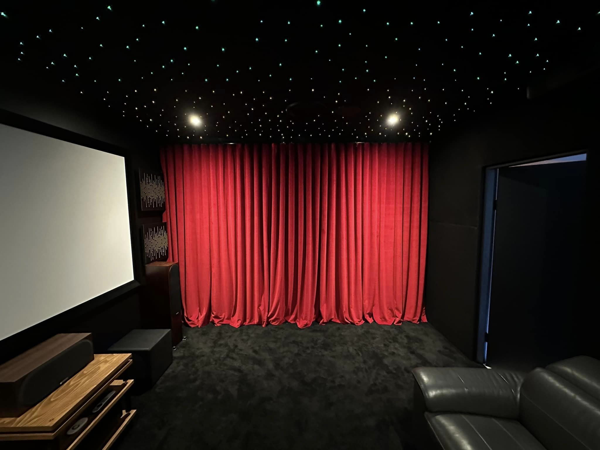 TV Room to Home Theatre transformation, Caddens