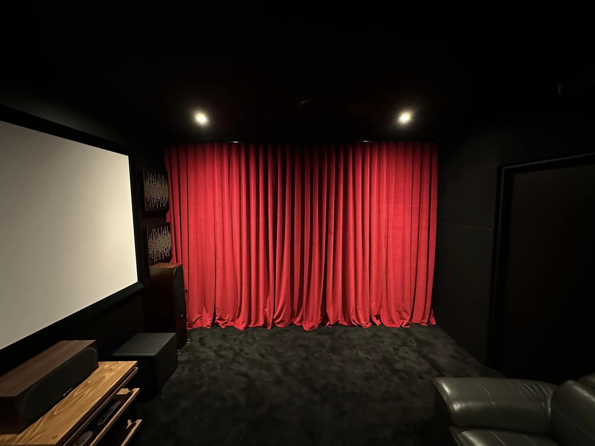 TV Room to Home Theatre transformation, Caddens