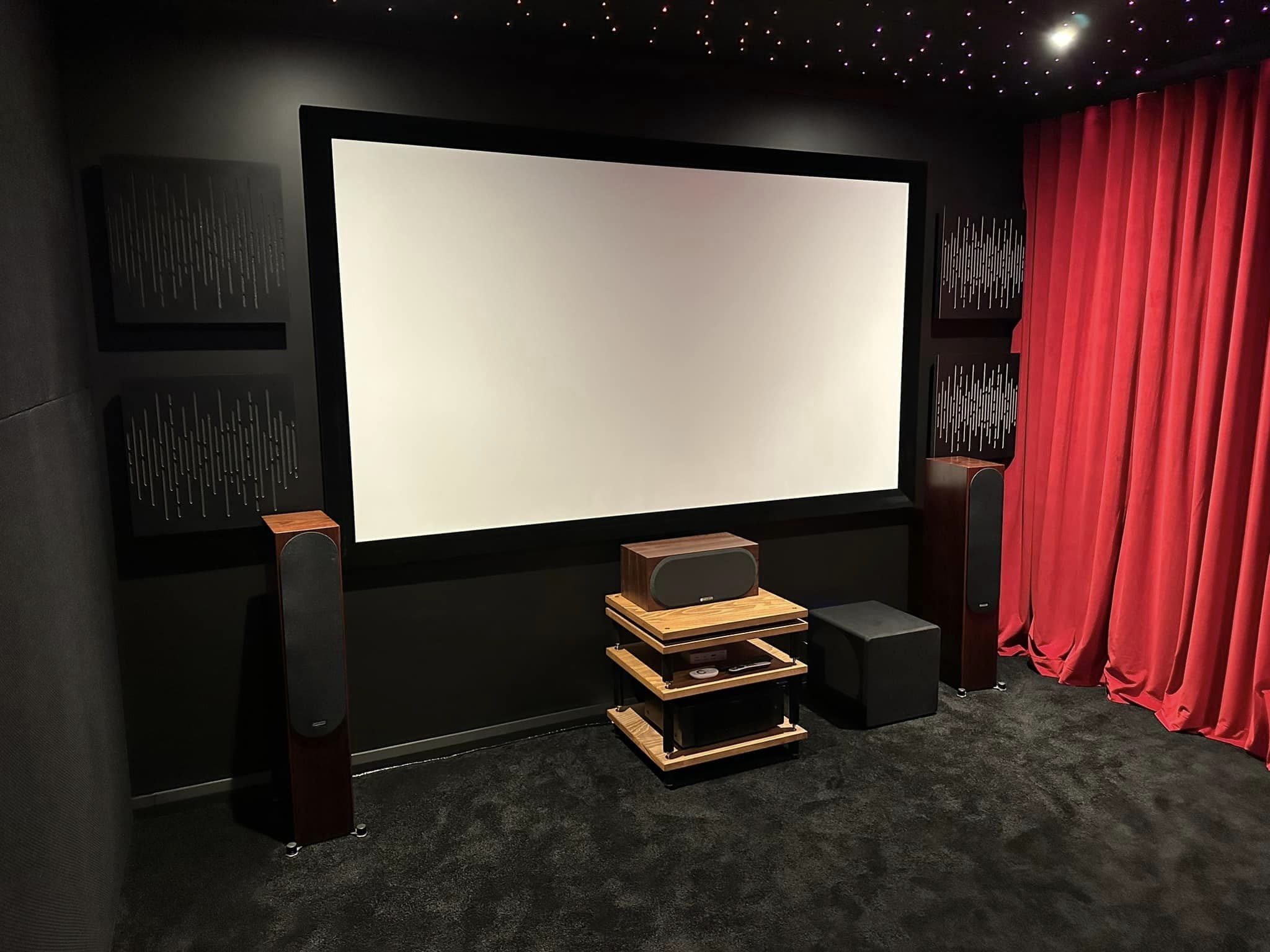 TV Room to Home Theatre transformation, Caddens