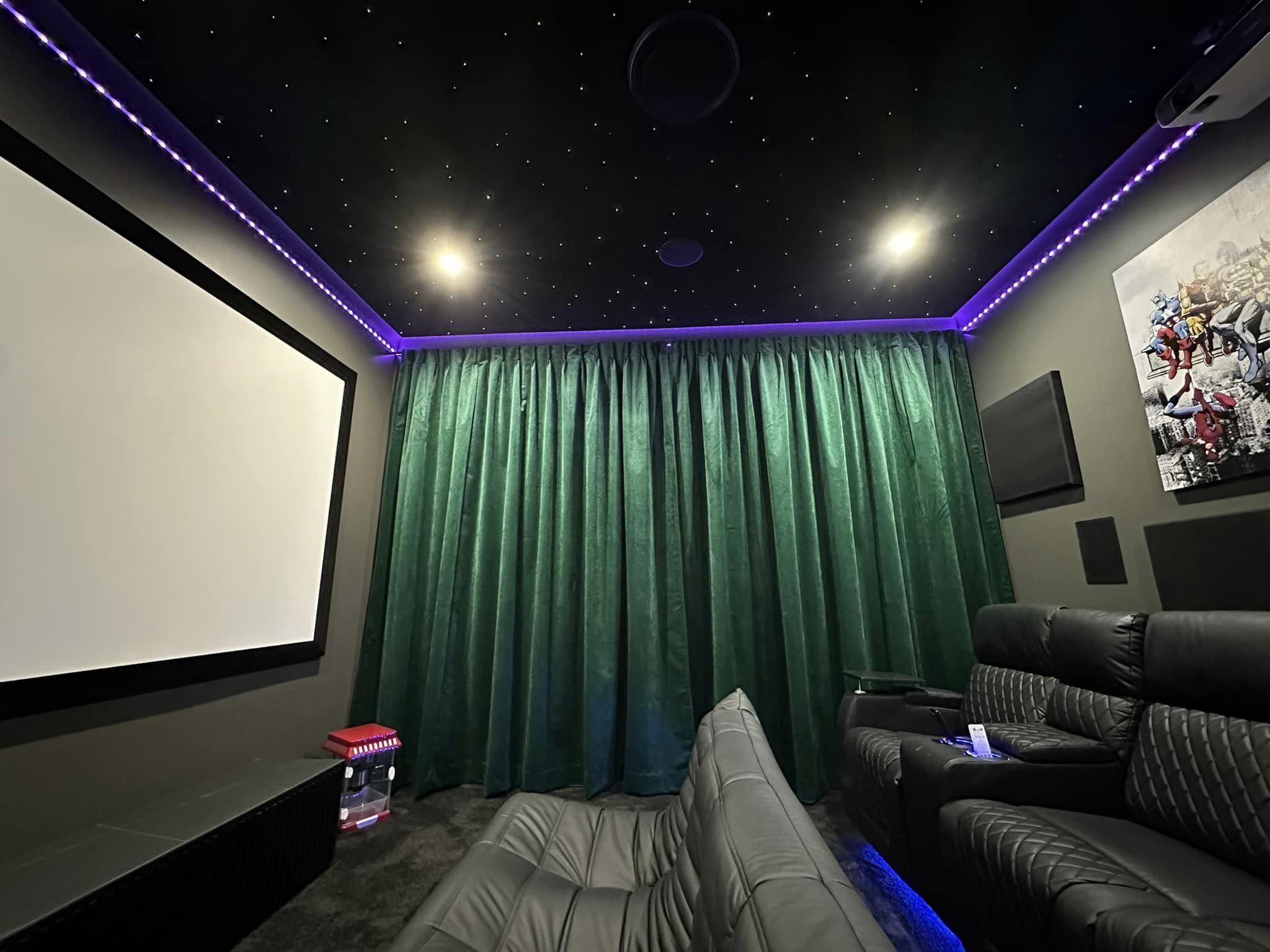 TV room to Cinema Room Transformation