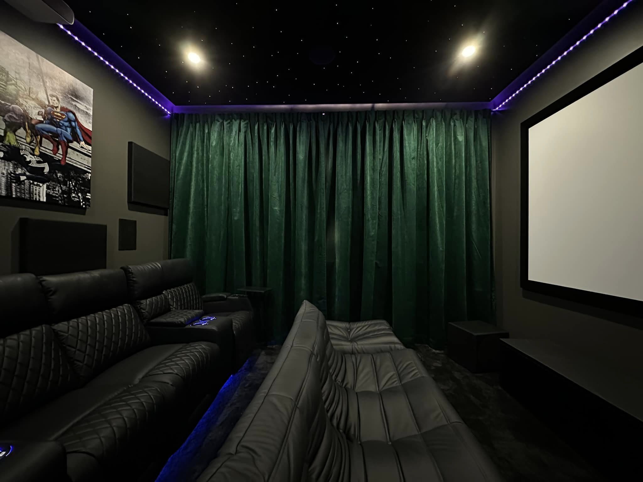TV room to Cinema Room Transformation