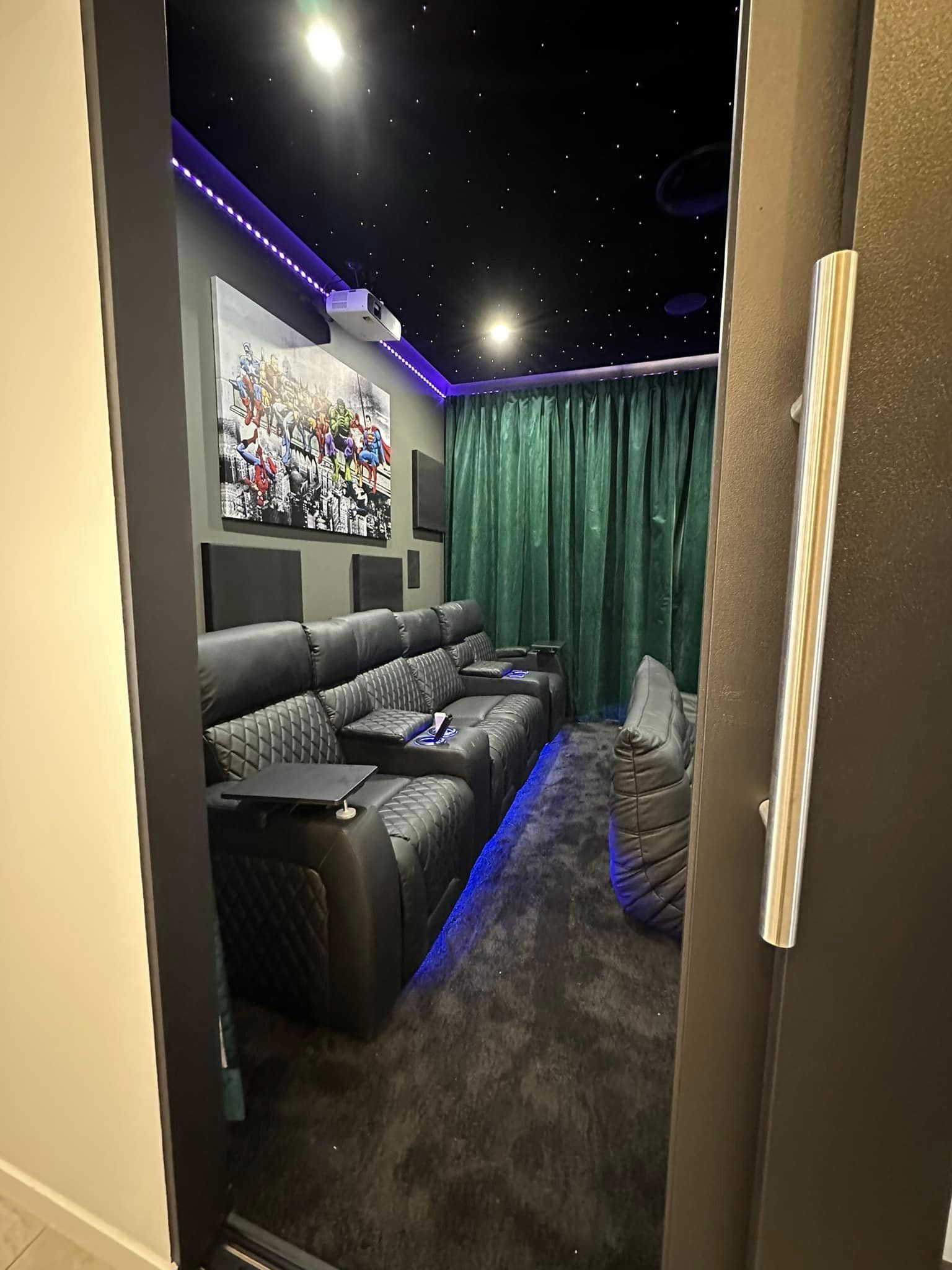 TV room to Cinema Room Transformation