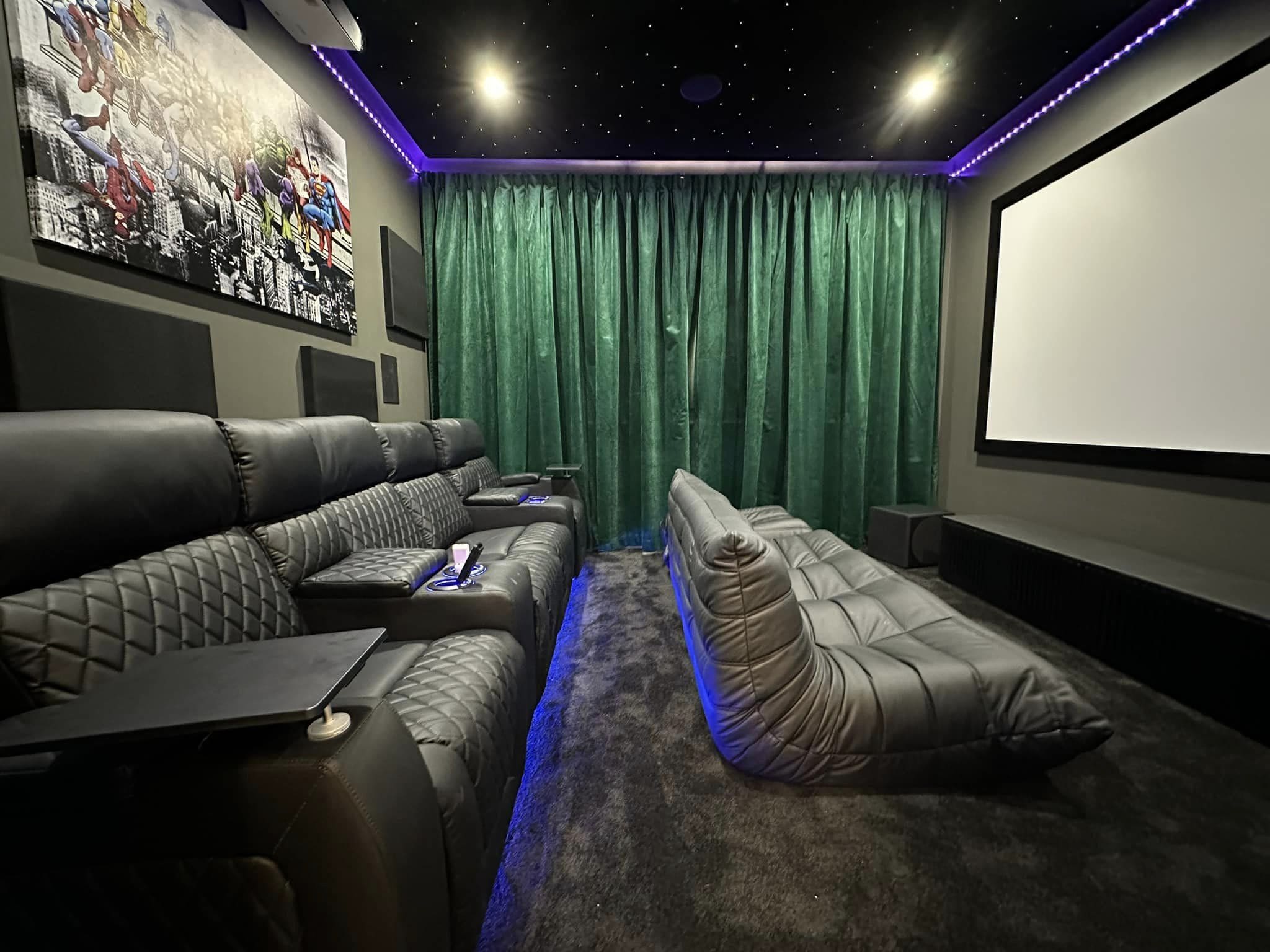 TV room to Cinema Room Transformation
