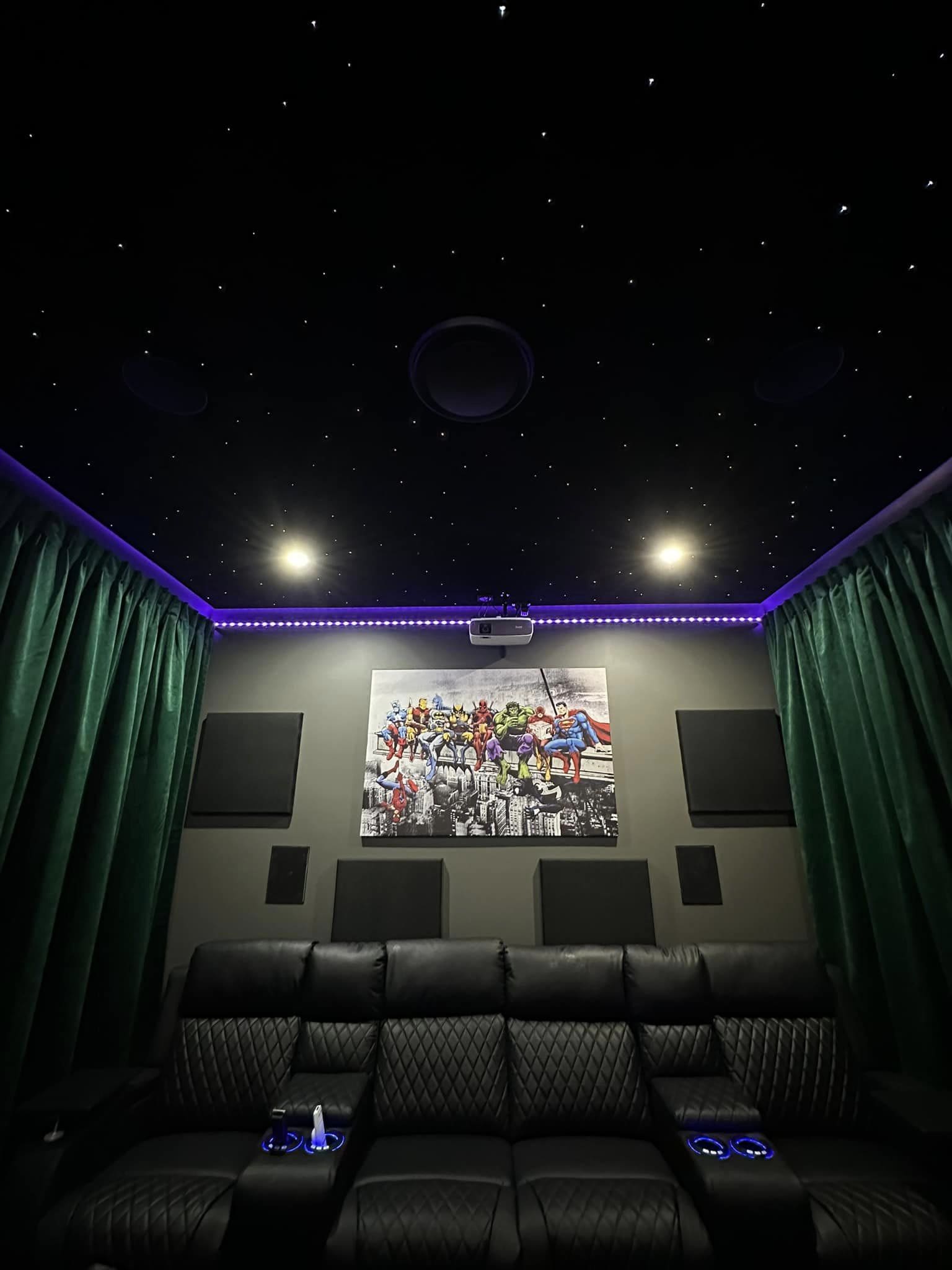 TV room to Cinema Room Transformation