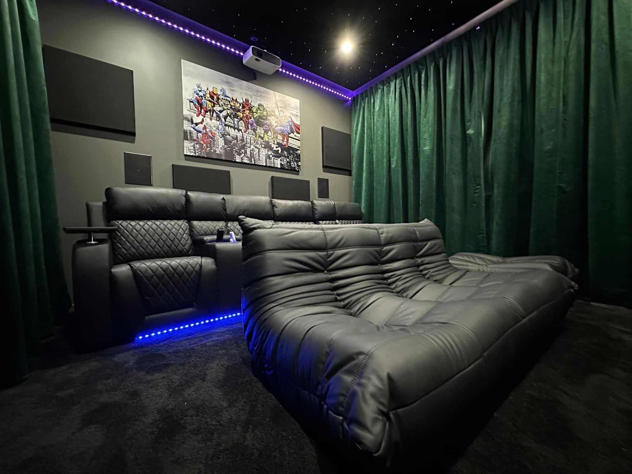 TV room to Cinema Room Transformation
