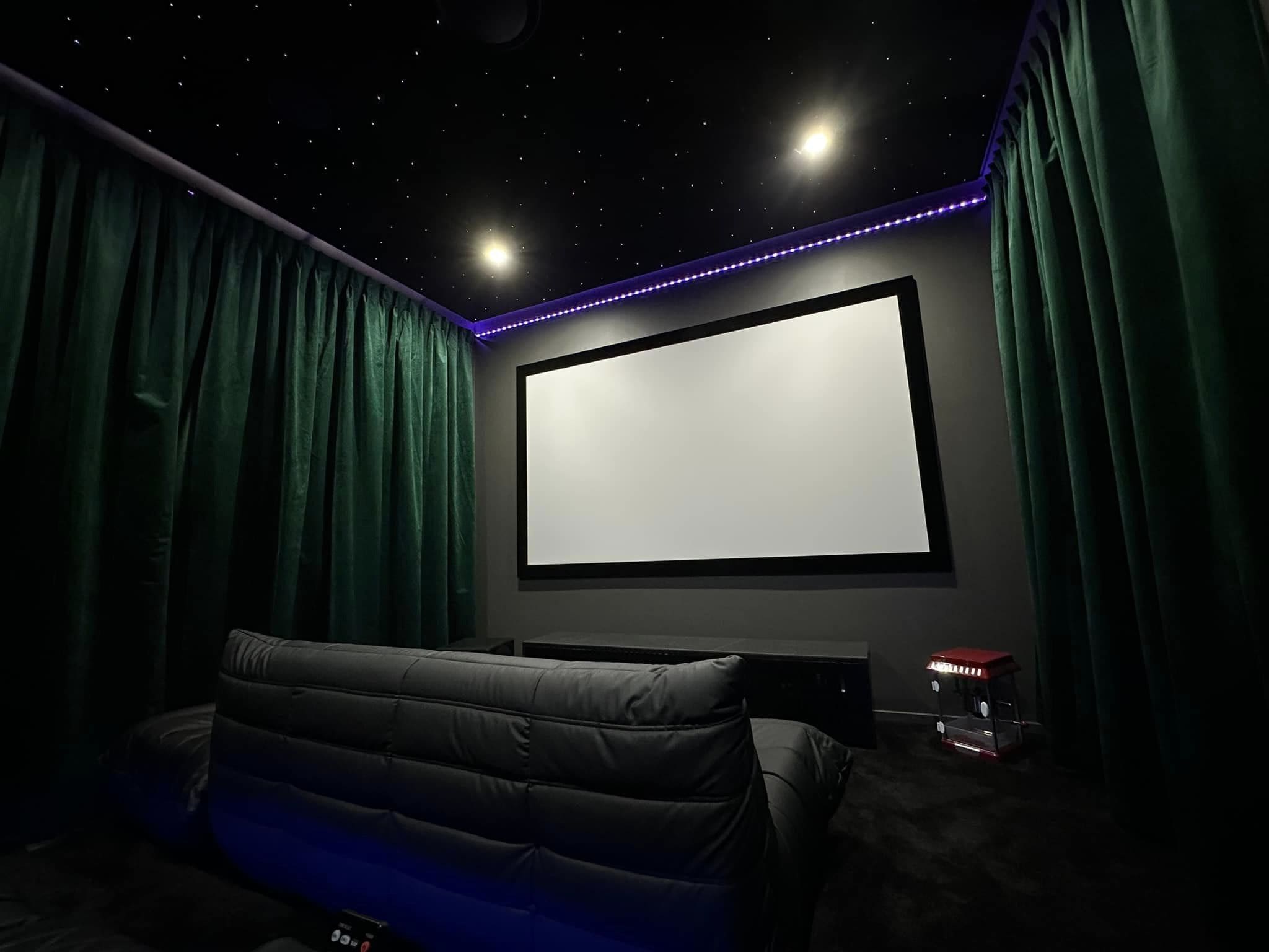 TV room to Cinema Room Transformation
