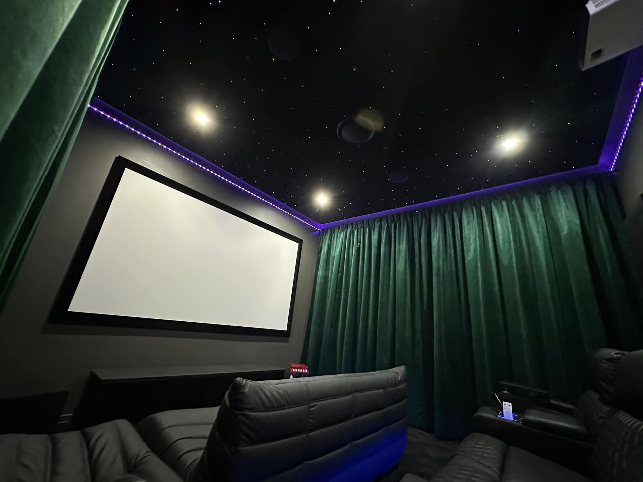 TV room to Cinema Room Transformation