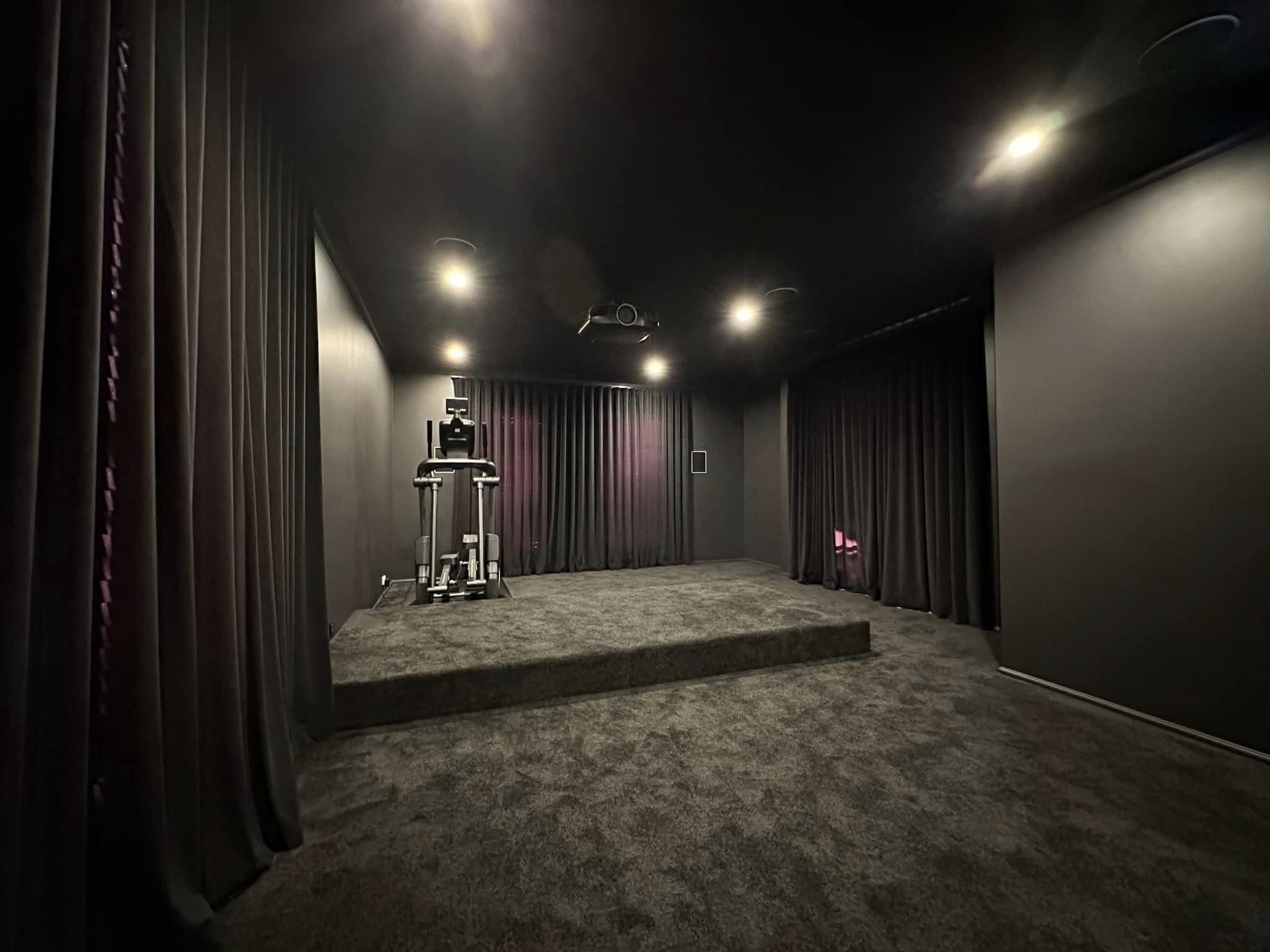 Theatre Room Transformation, Glenwood