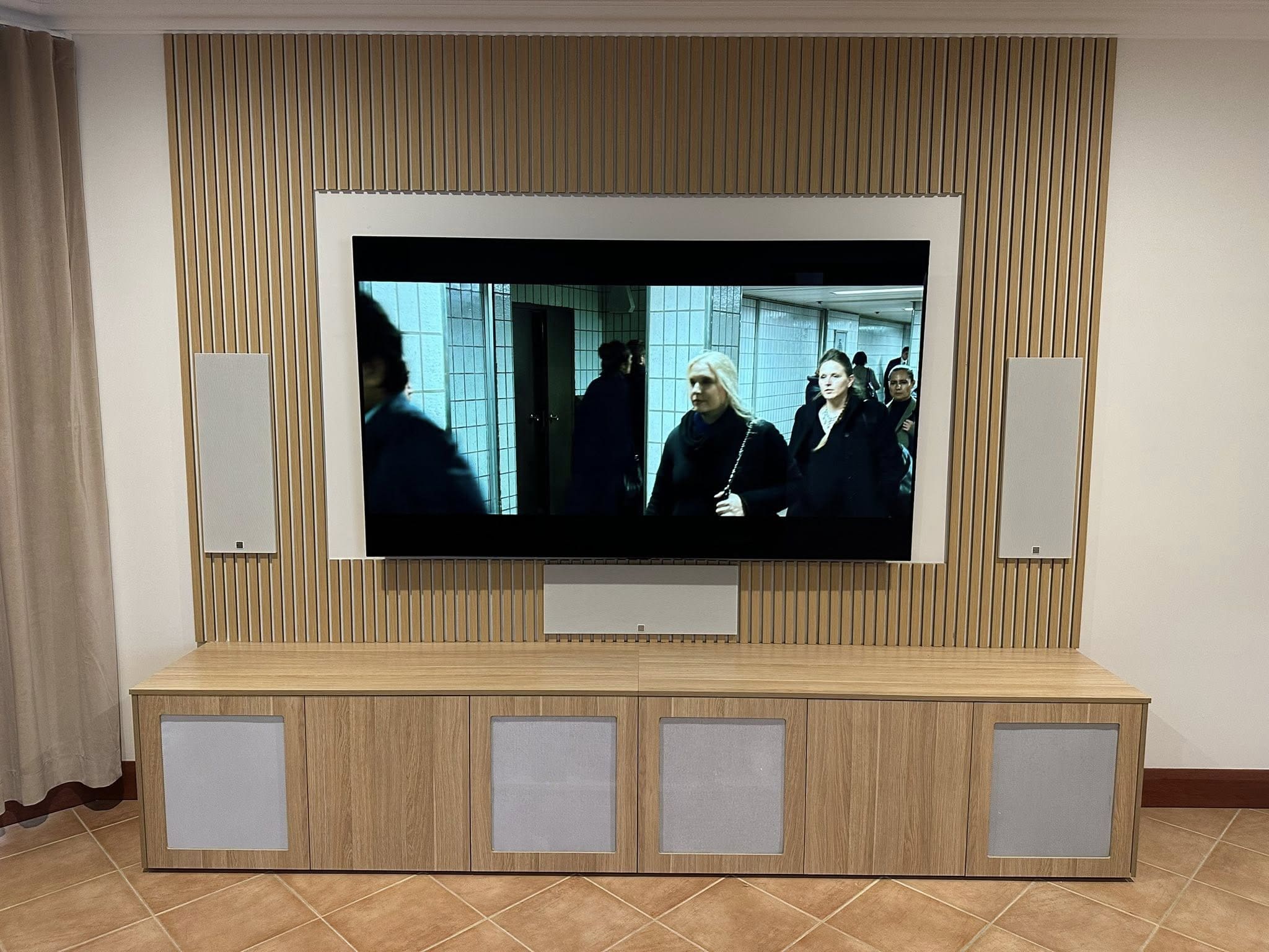 Upgraded Media Room, Sydney