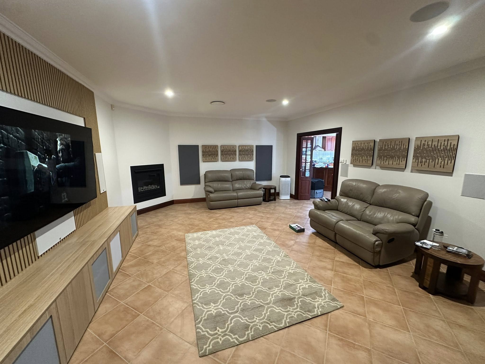Upgraded Media Room, Sydney