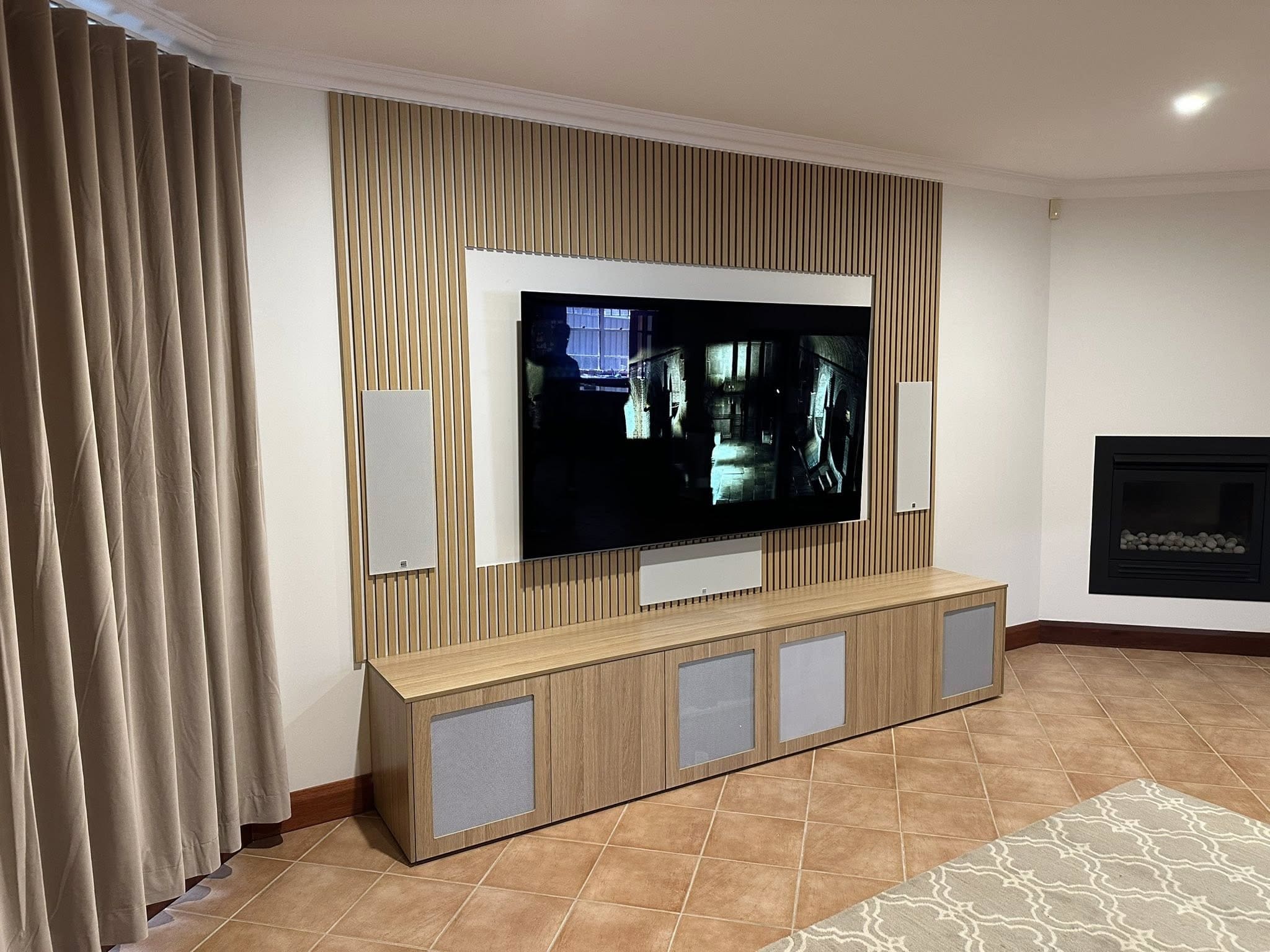 Upgraded Media Room, Sydney