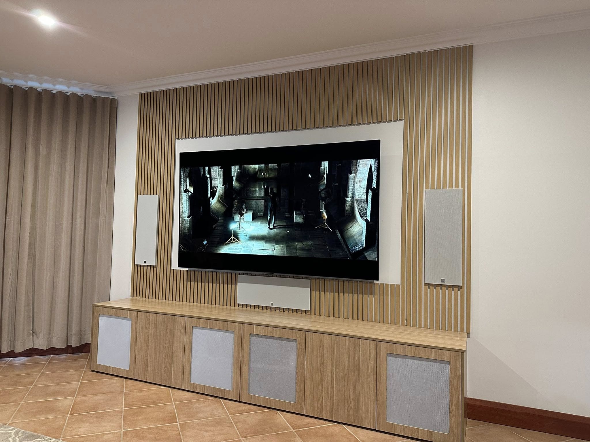 Upgraded Media Room, Sydney